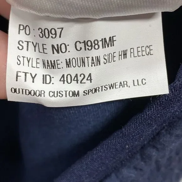 Gonzaga University Columbia Jacket Men's Large‎ Mountain Side Shearling Fleece